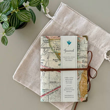 Load image into Gallery viewer, The Explorer - Fabric Covered Art Journal / Notebook

