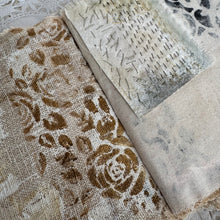 Load image into Gallery viewer, Vintage Mixed Media Fabric Journal Workshop
