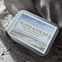 Load image into Gallery viewer, Frayed &amp; Found - Vintage Slow Stitch Tin
