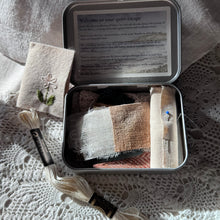 Load image into Gallery viewer, Frayed &amp; Found - Vintage Slow Stitch Tin
