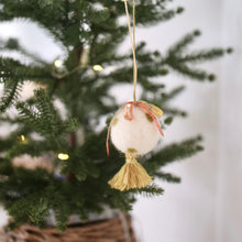 Load image into Gallery viewer, Christmas Felted Baubles

